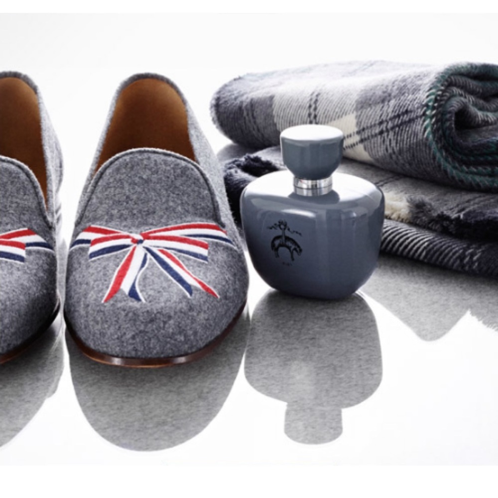 Stubbs Wootton Brooks Brothers Bow Wool Loafers